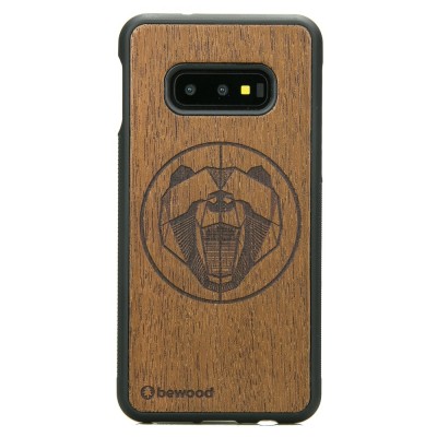 Samsung Galaxy S10e Bear Merbau Wood Case
