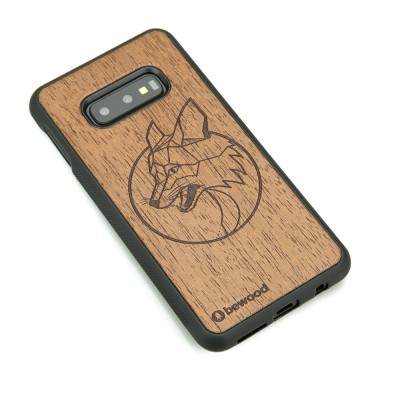 Samsung Galaxy S10e Fox Merbau Wood Case