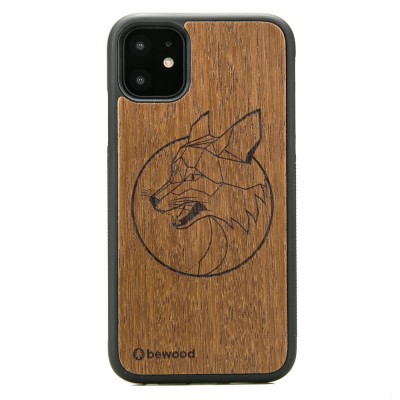 iPhone 11 Fox Marbau Wood Case