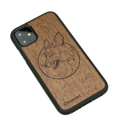 iPhone 11 Fox Marbau Wood Case