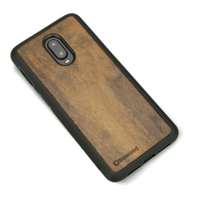 One Plus 6T Imbuia Wood Case