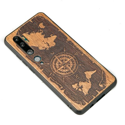 Xiaomi Mi Note 10 / Note 10 Pro Compass Merbau Wood Case