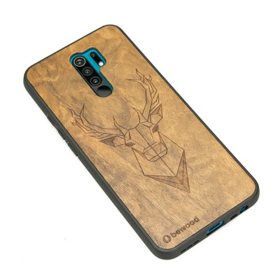 Xiaomi Redmi 9 Deer Imbuia Wood Case