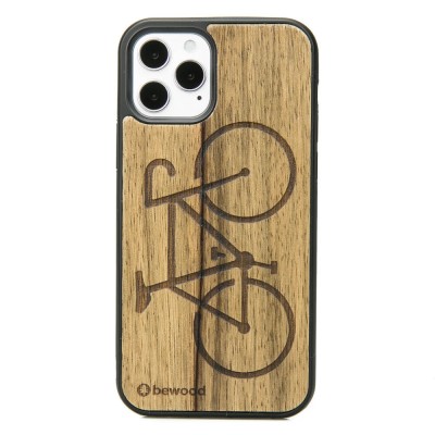 Apple iPhone 12 / 12 Pro Bike Frake Wood Case