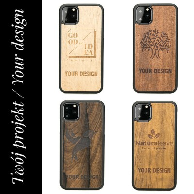  Personalized Wooden Case  Own Engraving  Design