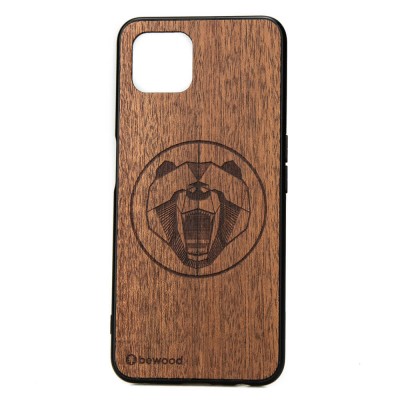 OPPO Reno 4 Z Bear Merbau Wood Case