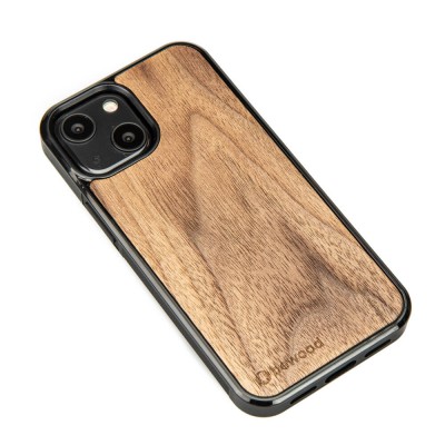 Apple iPhone 13 Mini American Walnut Wood Case