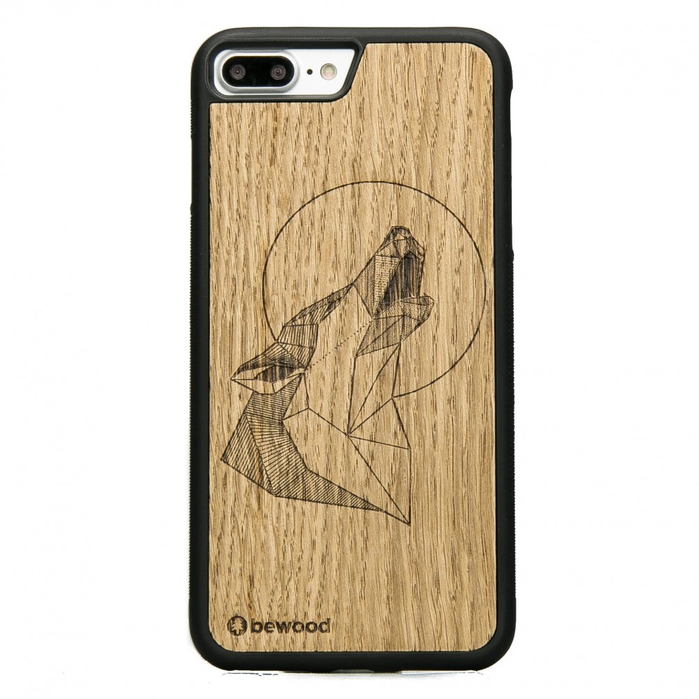 Apple iPhone 7 Plus / 8 Plus Wolf Oak Wood Case