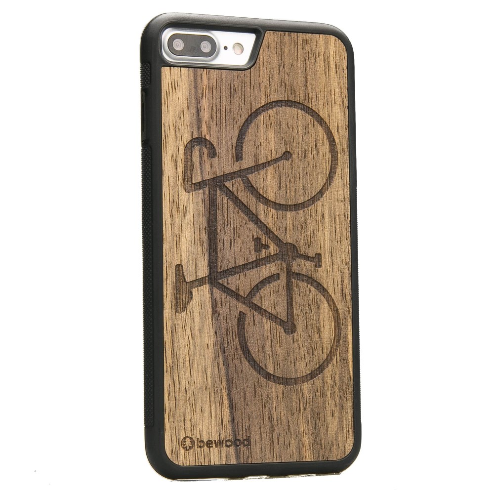 Apple iPhone 7 Plus / 8 Plus Bike Frake Wood Case