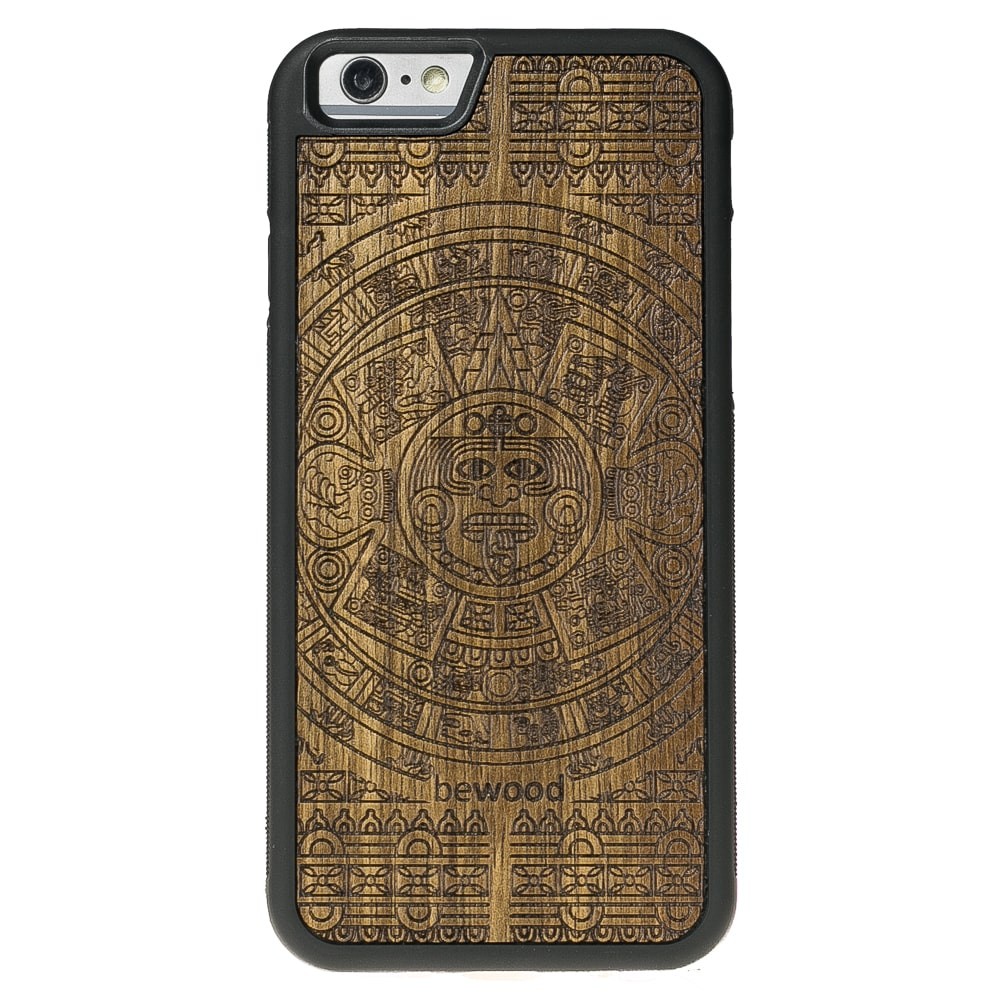 Drewniane Etui iPhone 6 Plus / 6s Plus KALENDARZ AZTECKI LIMBA