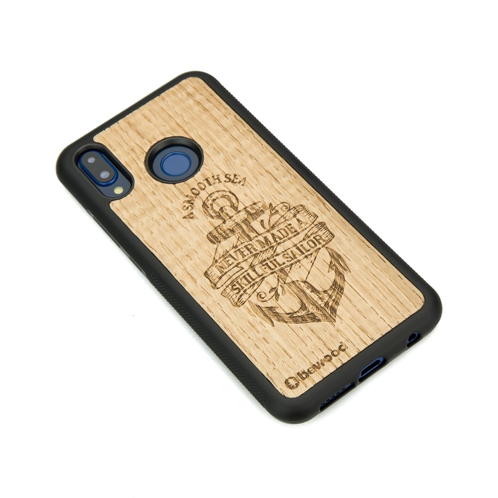 Huawei P20 Lite Sailor Oak Wood Case