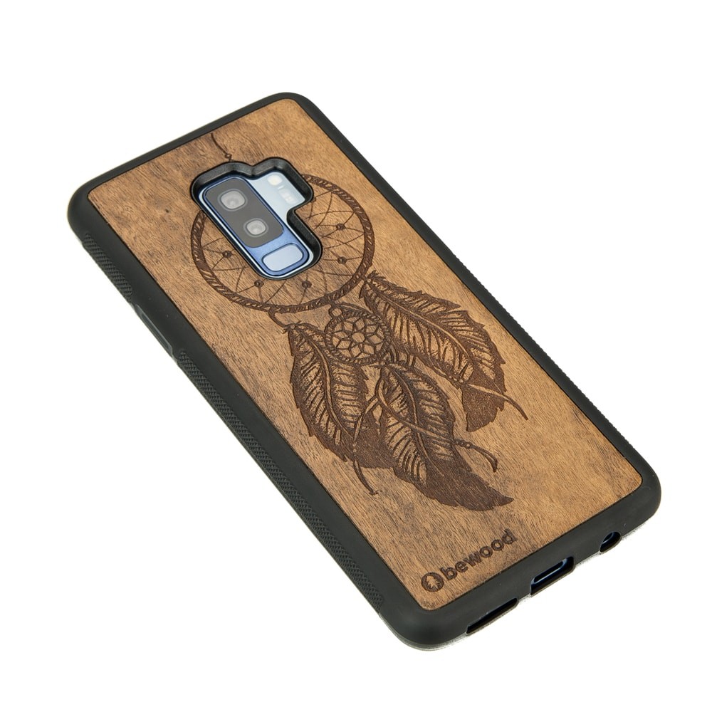 Samsung Galaxy S9+ Dreamcatcher Imbuia Wood Case