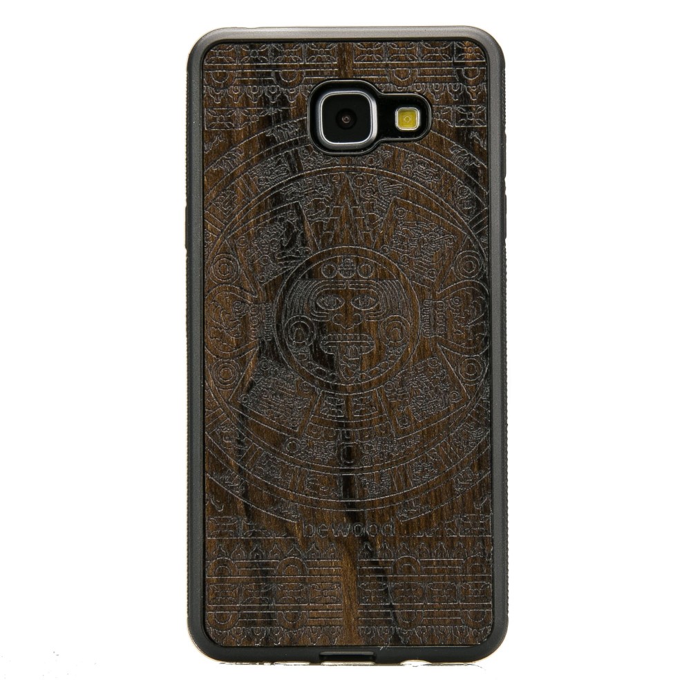 Samsung Galaxy A5 2016 Aztec Calendar Ziricote Wood Case