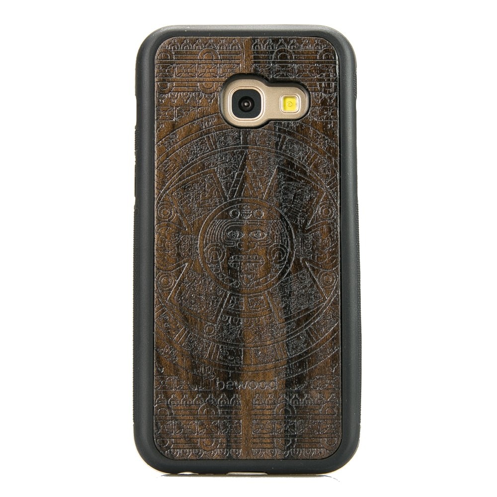 Samsung Galaxy A3 2017 Aztec Calendar Ziricote Wood Case