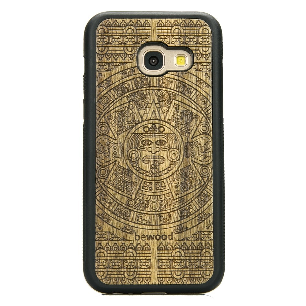 Samsung Galaxy A3 2017 Aztec Calendar Frake Wood Case