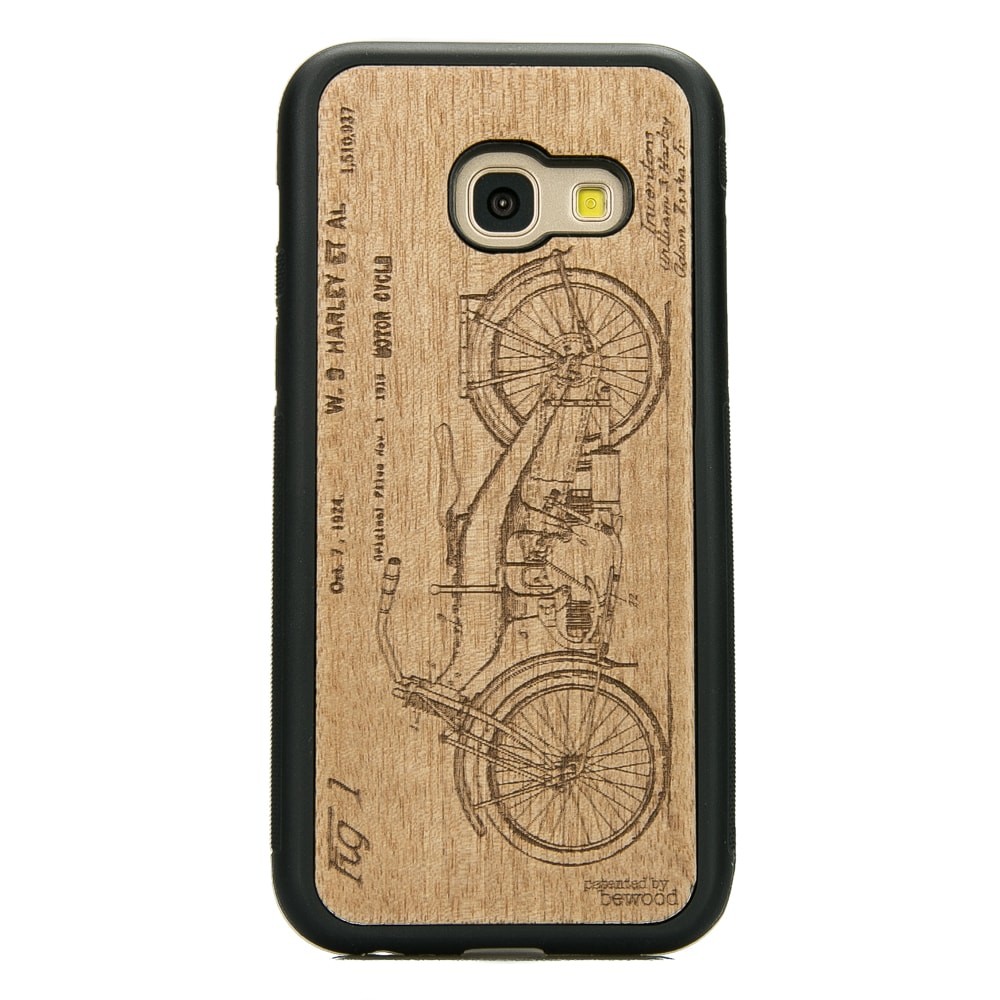 Samsung Galaxy A3 2017 Harley Patent Anigre Wood Case