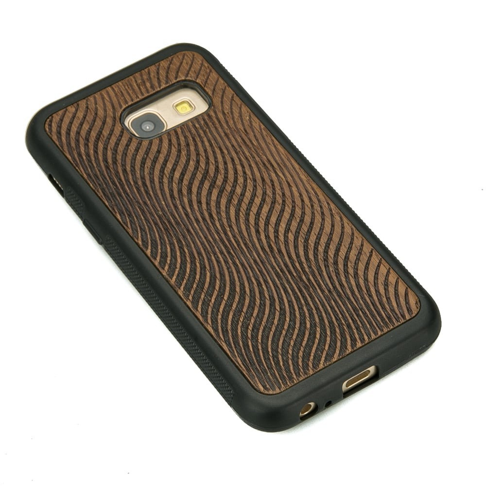 Samsung Galaxy A3 2017 Waves Merbau Wood Case
