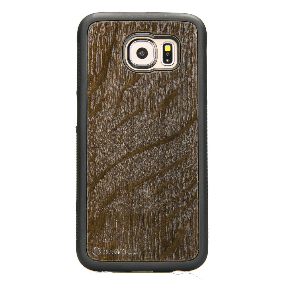 Samsung Galaxy S6 Smoked Oak Wood Case