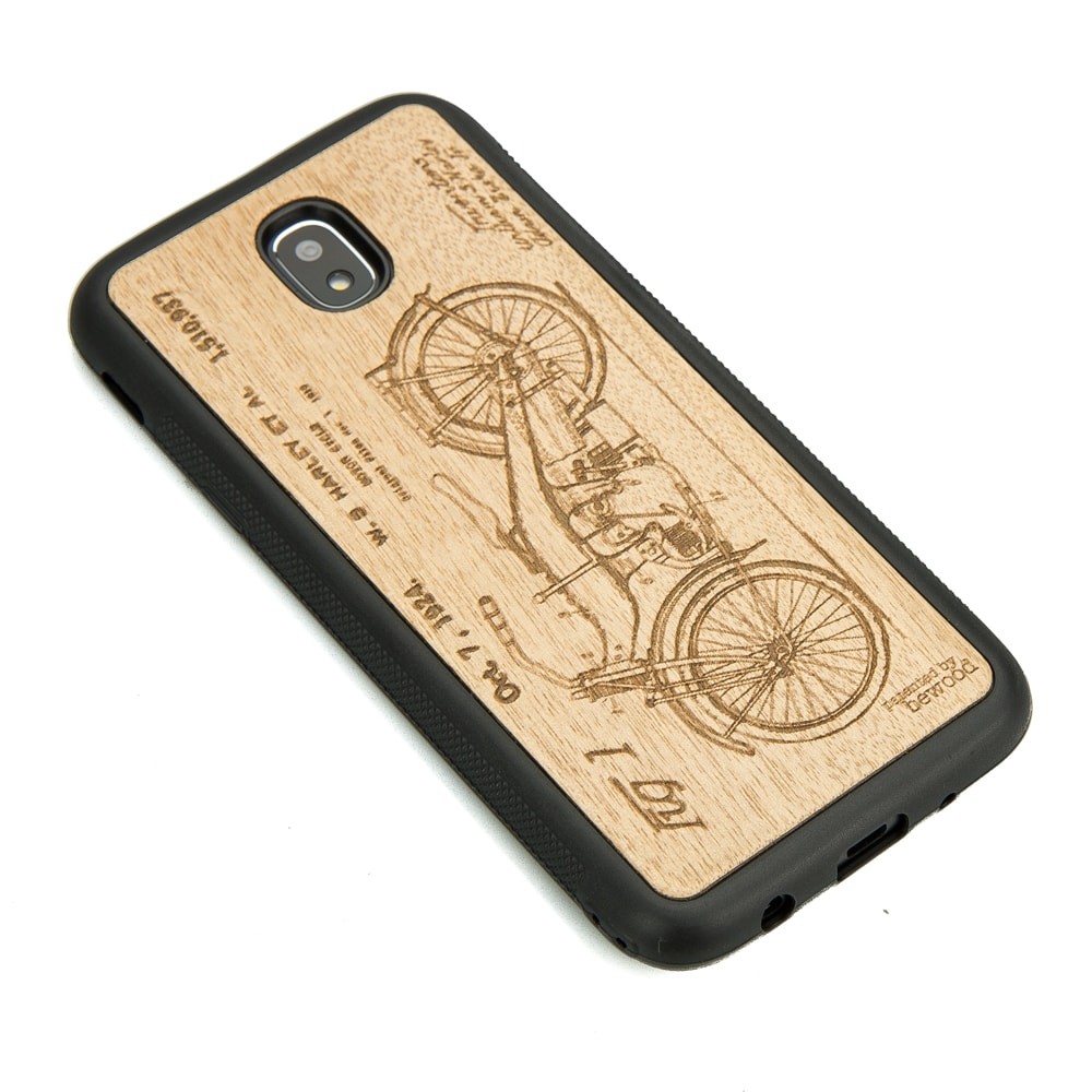 Samsung Galaxy J5 2017 Harley Patent Anigre Wood Case