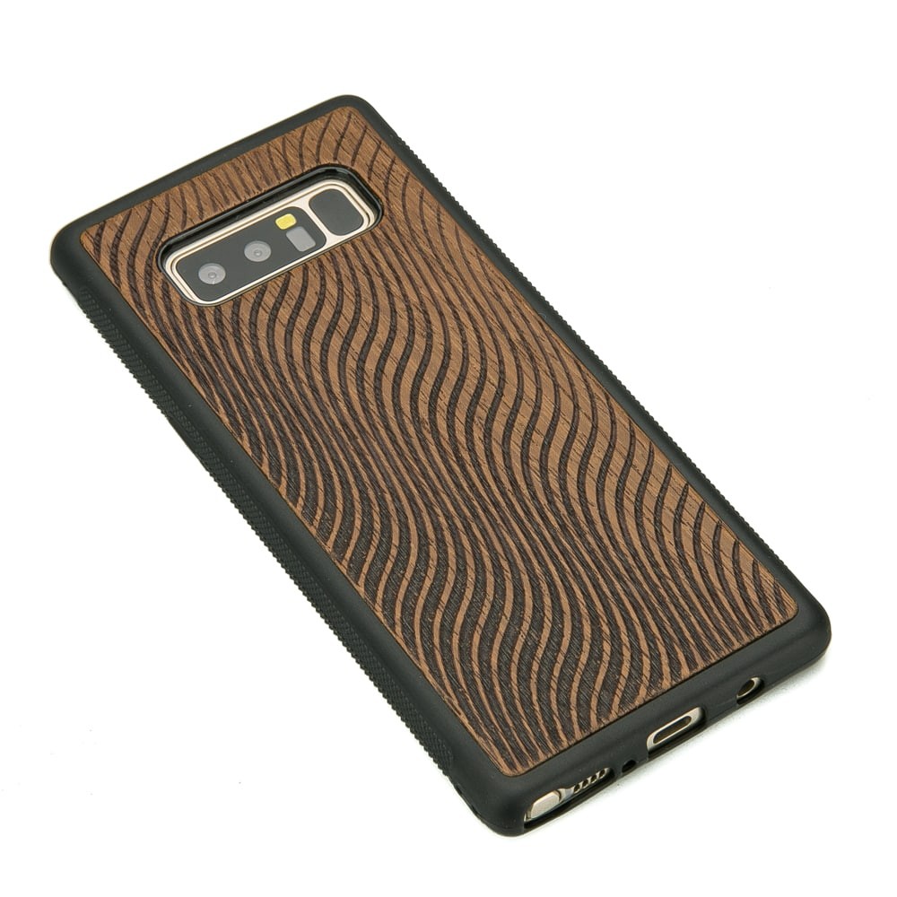 Samsung Galaxy Note 8 Waves Merbau Wood Case