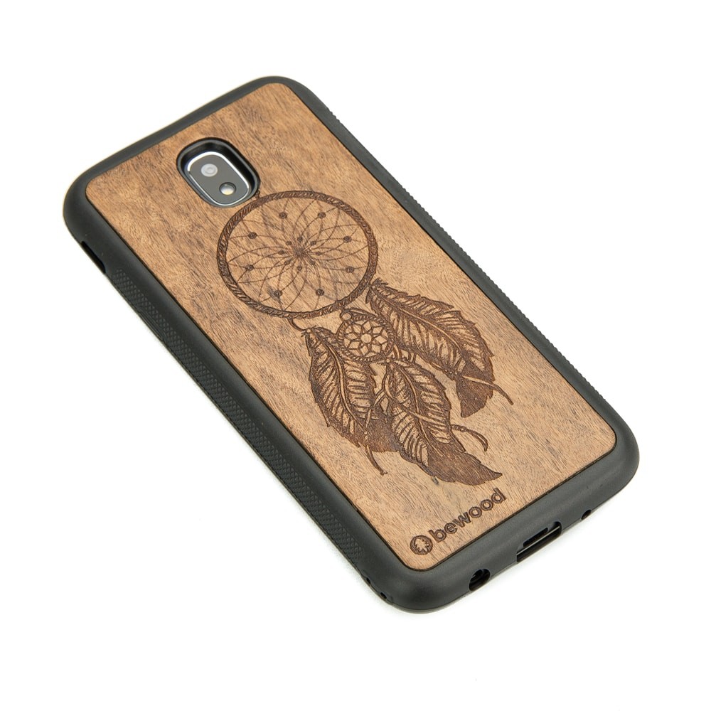 Samsung Galaxy J7 2017 Dreamcatcher Imbuia Wood Case