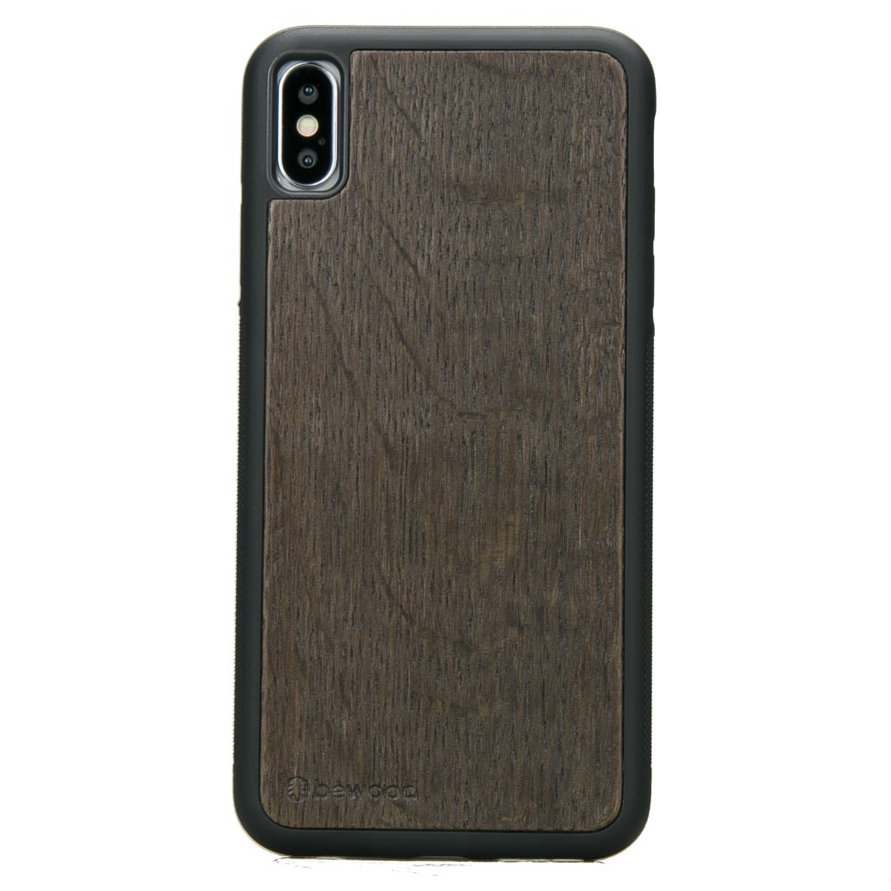 Apple iPhone XS MAX Smoked Oak Wood Case