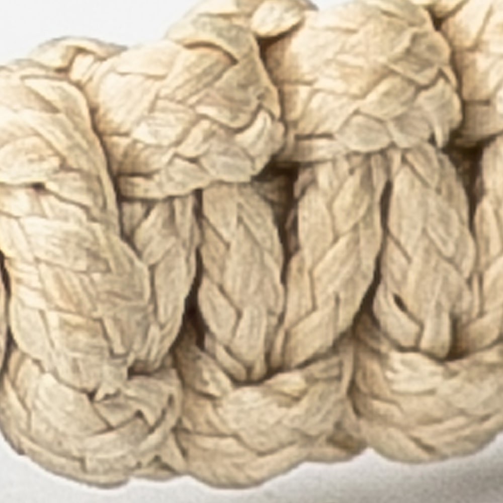Picture for: Wooden Bracelet Zodiac Sign  Aquarius  Merbau Cotton Beige