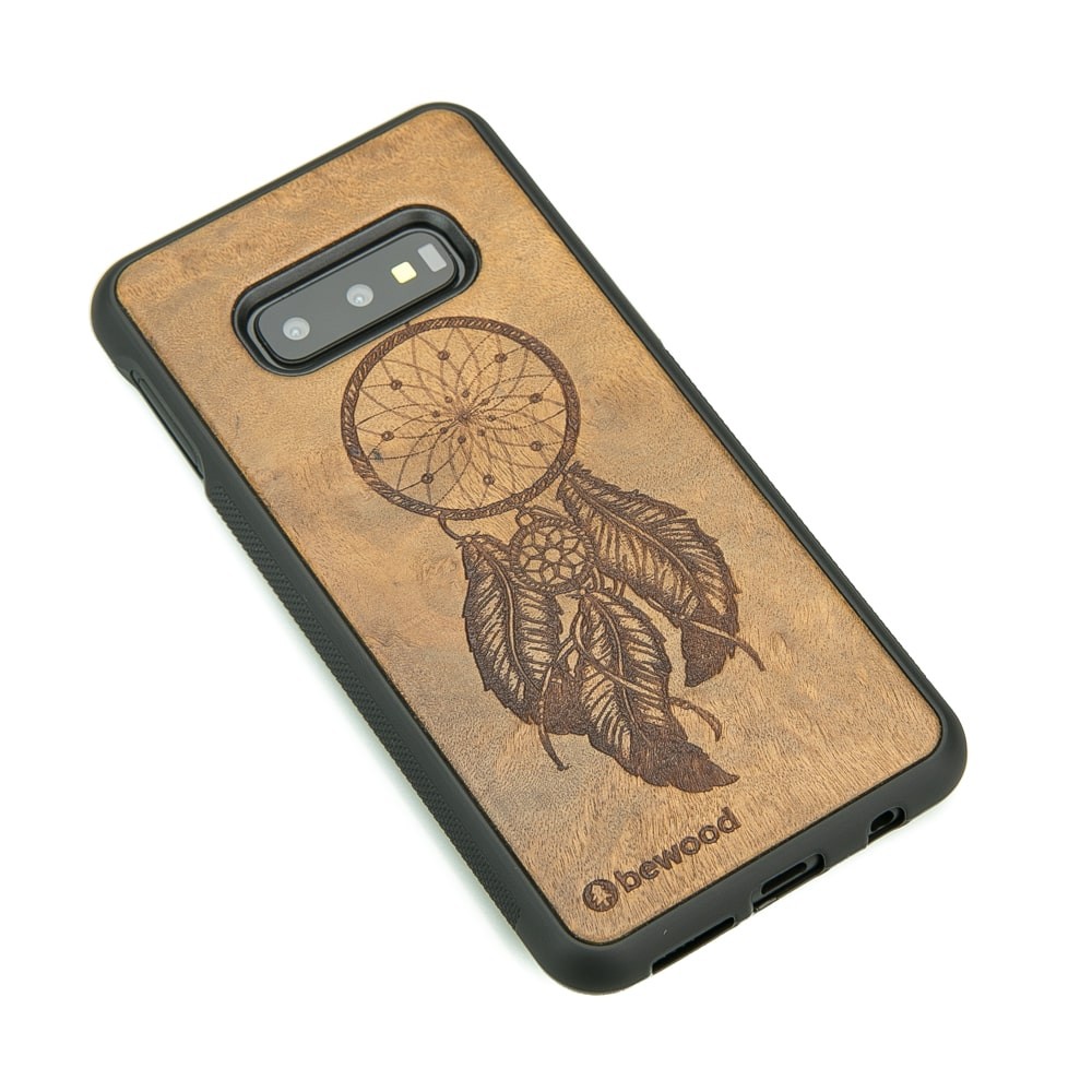 Samsung Galaxy S10e Dreamcatcher Imbuia Wood Case