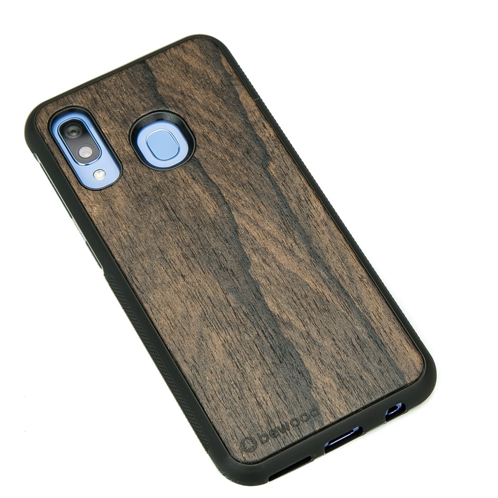 Samsung Galaxy A40 Ziricote Wood Case
