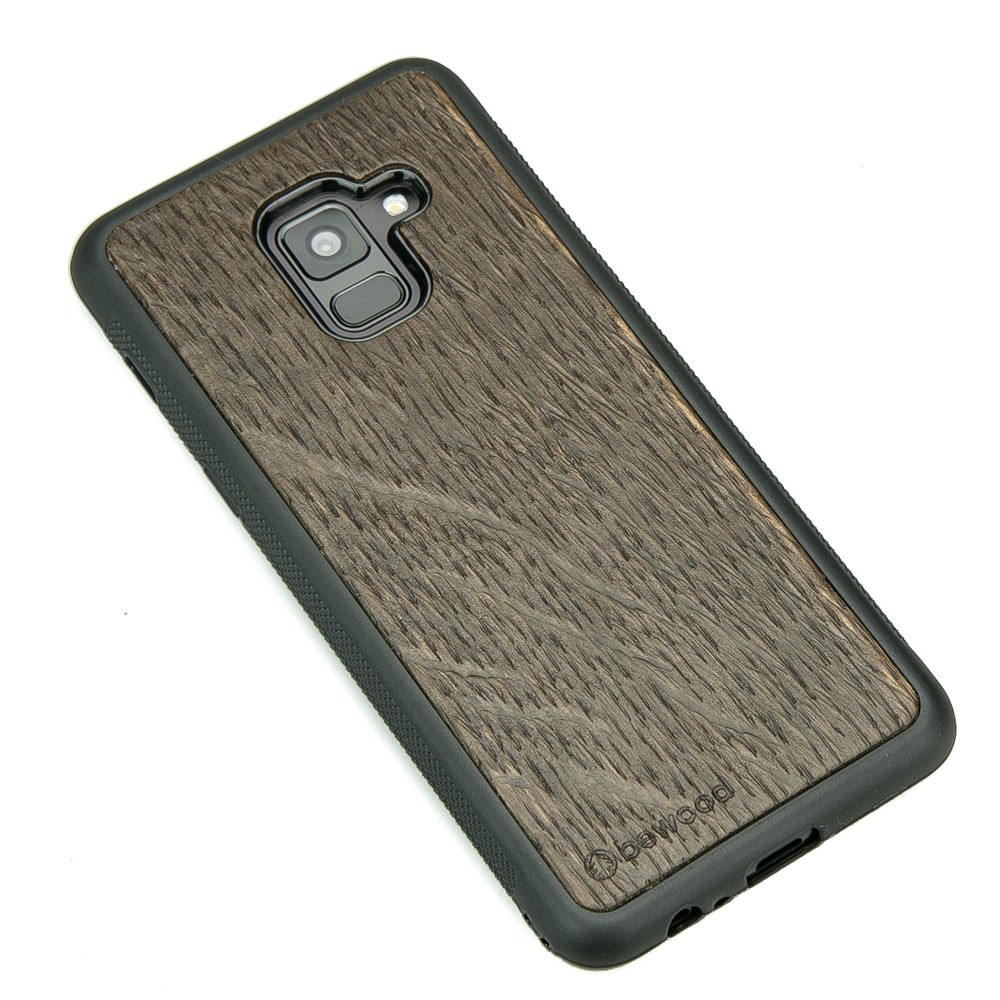 Samsung Galaxy A8 2018 Smoked Oak Wood Case