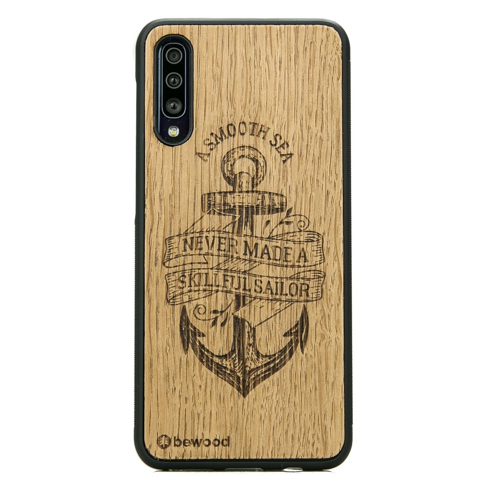 Samsung Galaxy A70 Sailor Oak Wood Case