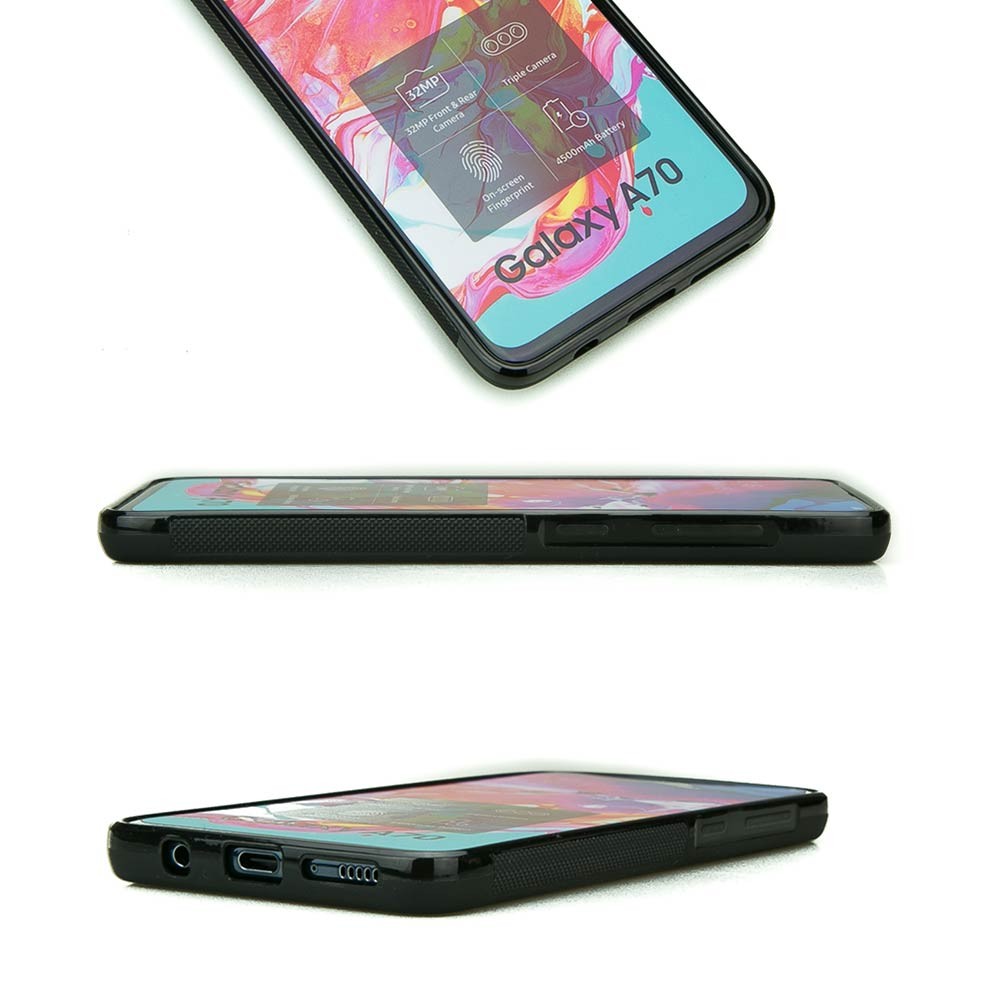 Drewniane Etui na Samsung Galaxy A70 JELEŃ IMBUIA