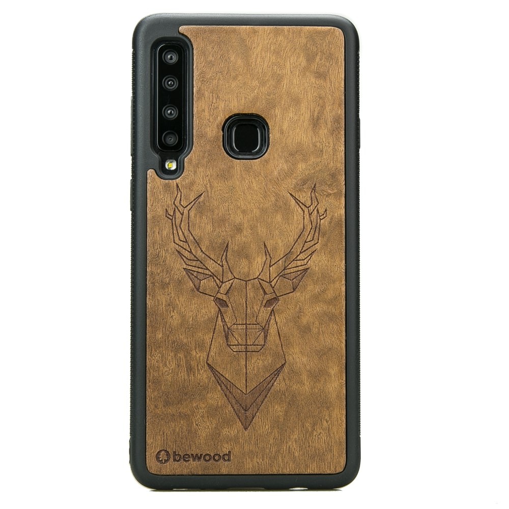 Samsung Galaxy A9 2018 Deer Imbuia Wood Case