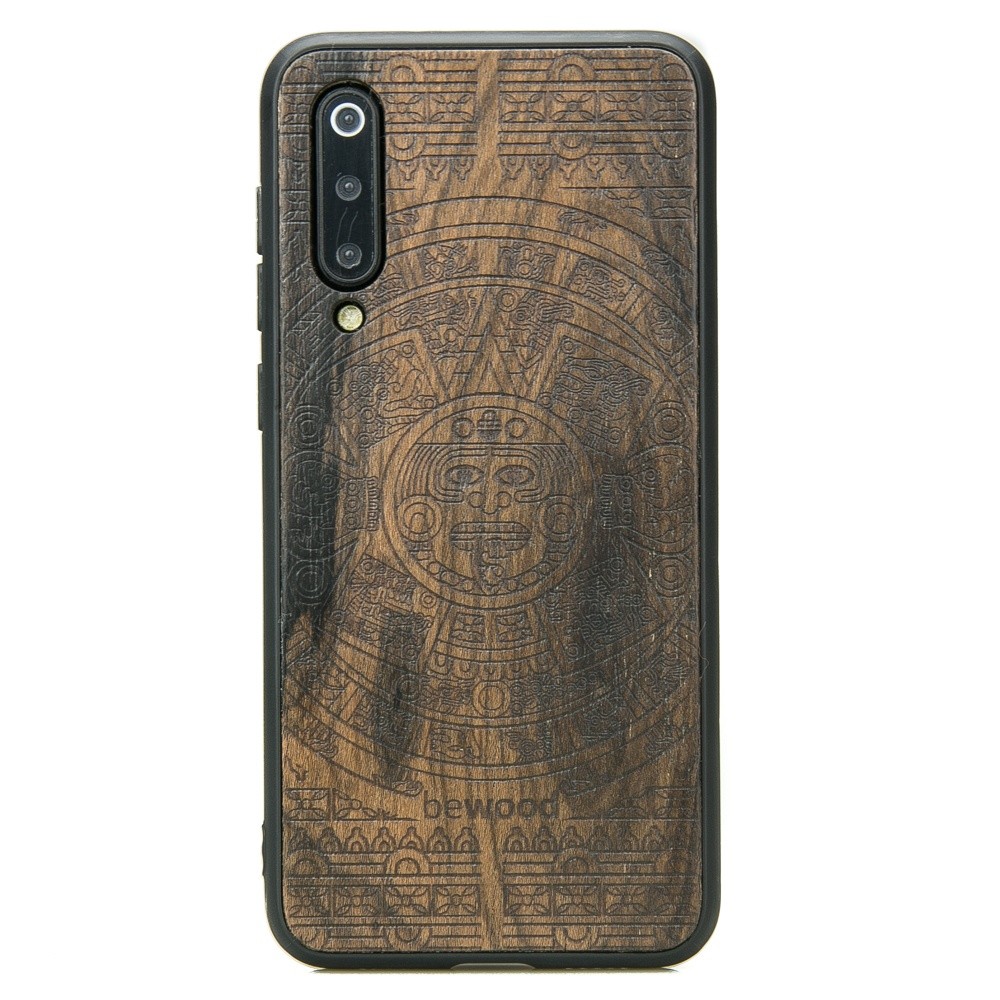 Xiaomi Mi 9 SE Aztec Calendar Ziricote Wood Case