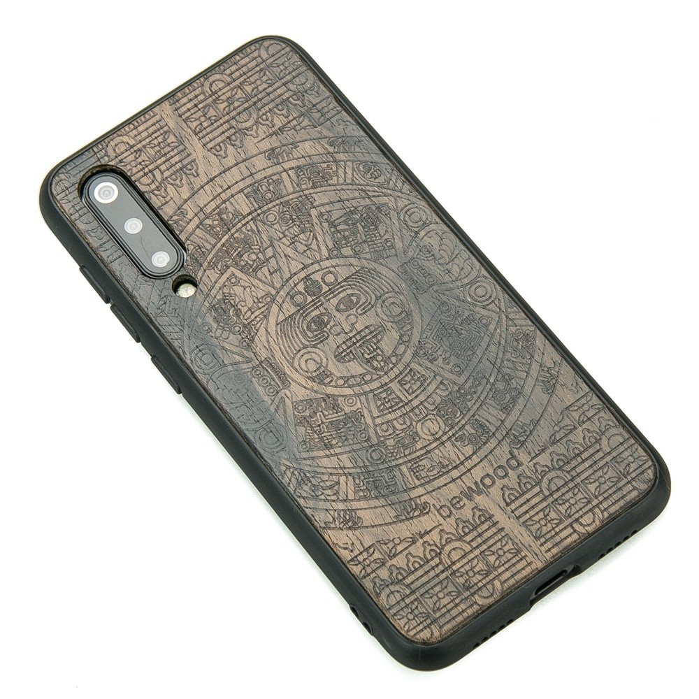 Xiaomi Mi 9 SE Aztec Calendar Ziricote Wood Case