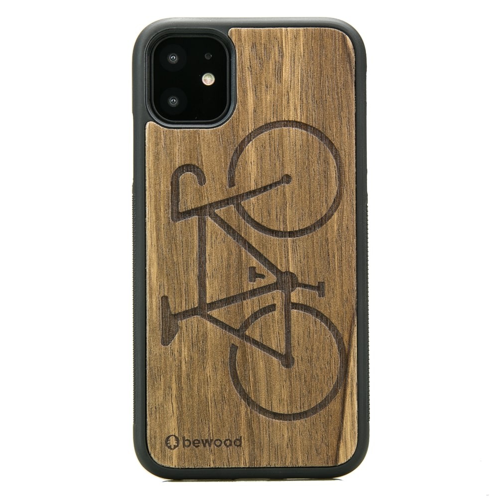 iPhone 11 Bike Limba Wood Case