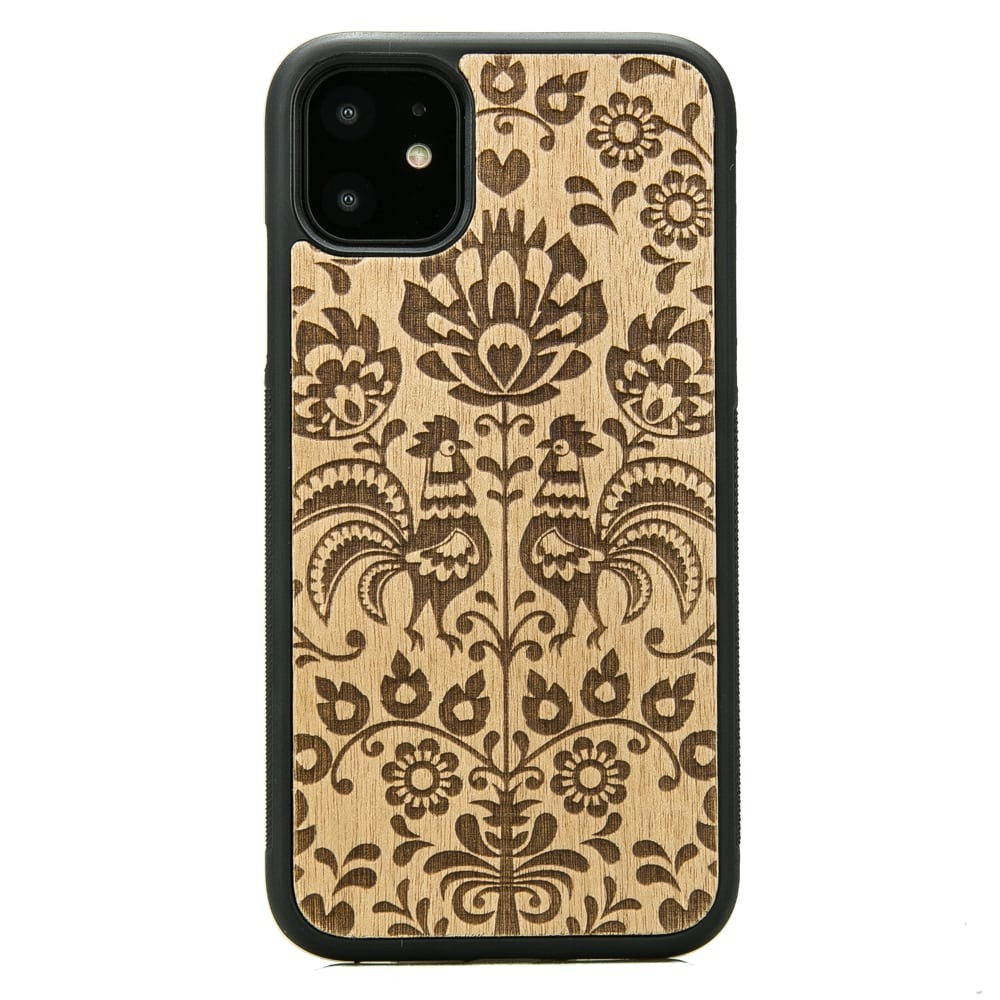 iPhone 11 Polish Folk Anigre Wood Case