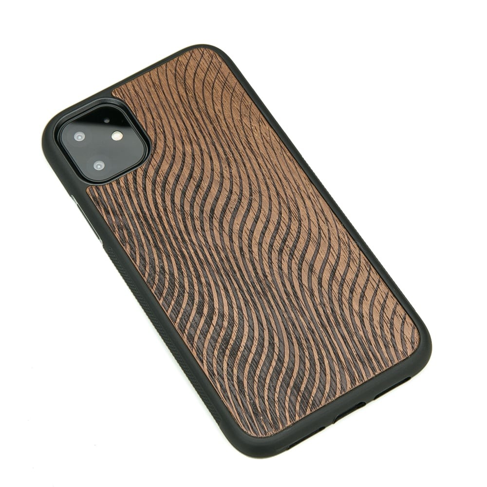 iPhone 11 Waves Marbau Wood Case
