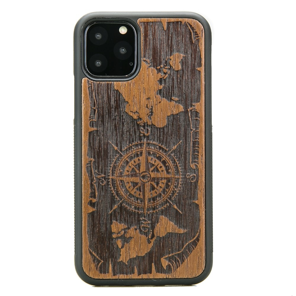 iPhone 11 PRO Compass Marbau Wood Case