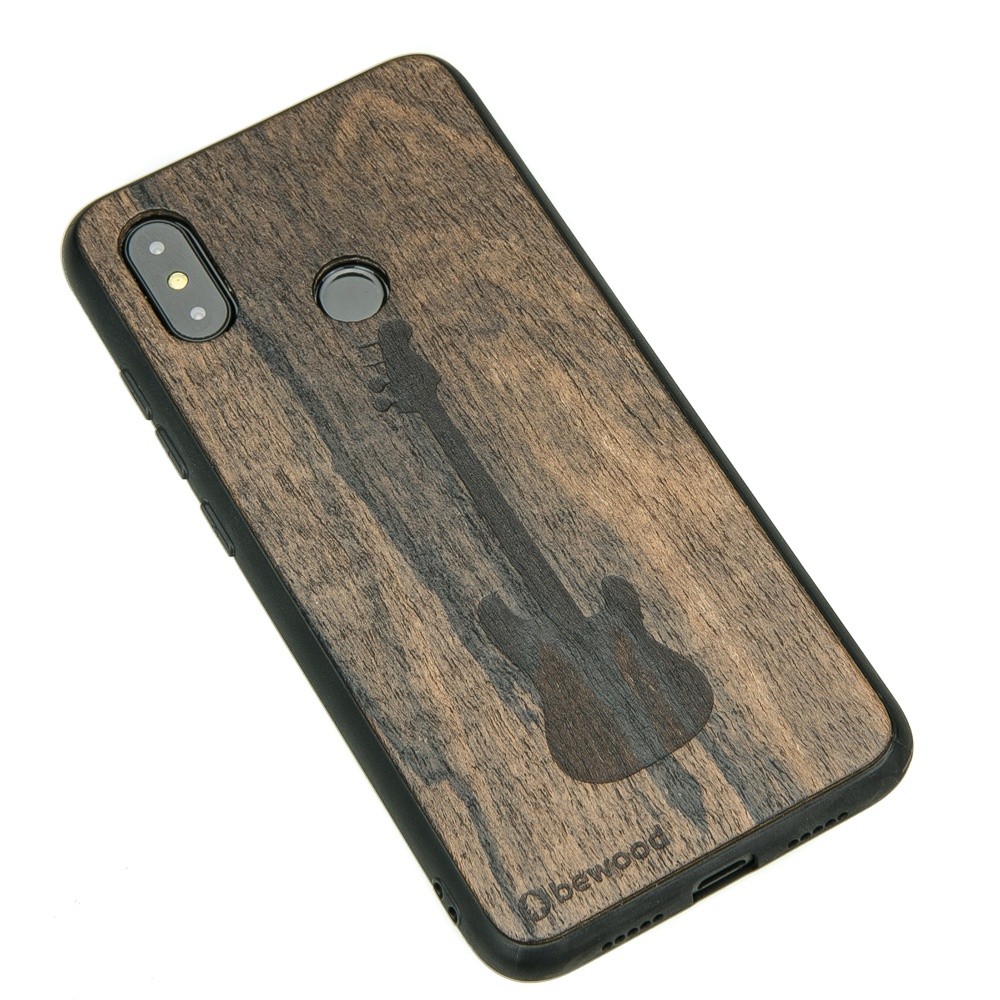 Xiaomi Mi 8 Guitar Ziricote Wood Case