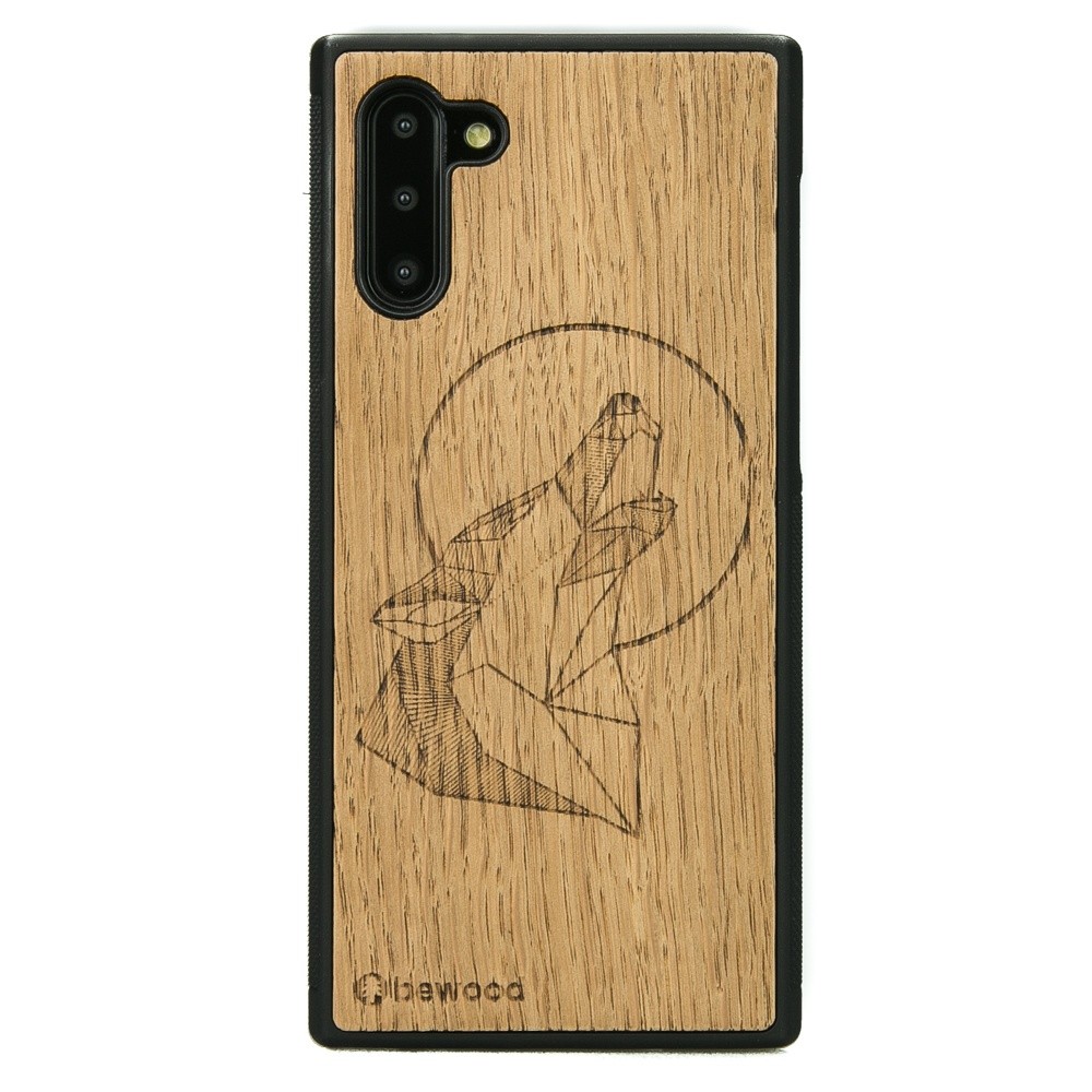 Samsung Galaxy Note 10 Wolf Oak Wood Case