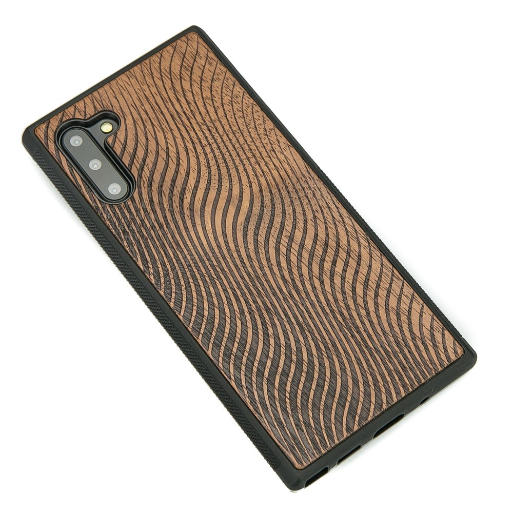 Samsung Galaxy Note 10 Waves Merbau Wood Case