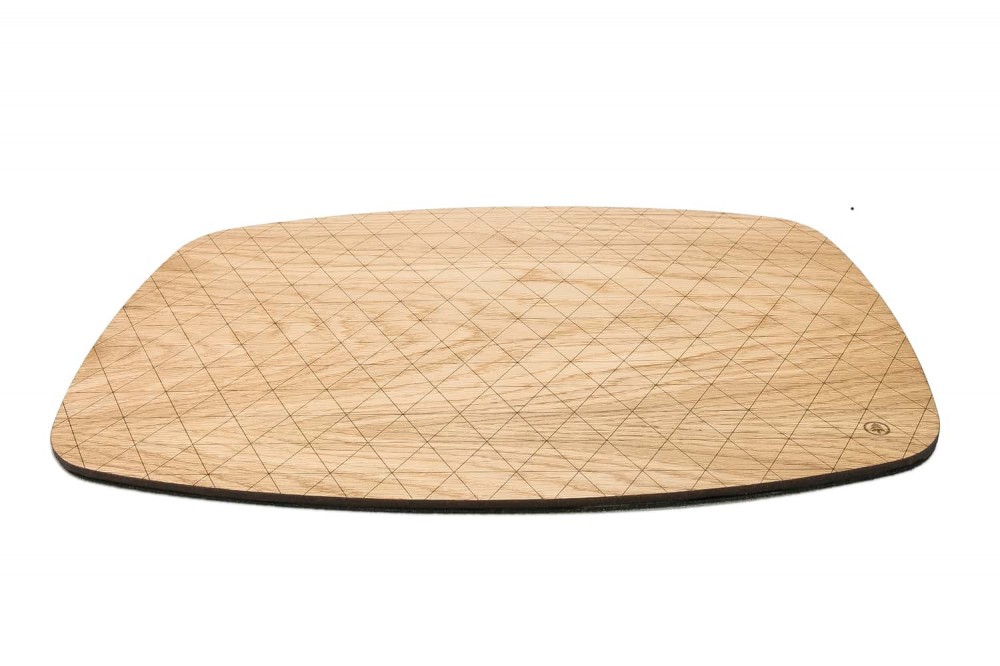 Wooden Table Placemats - Oak - Big - 4pcs
