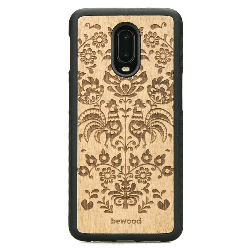 One Plus 6T Polski Folk Anigre Wood Case