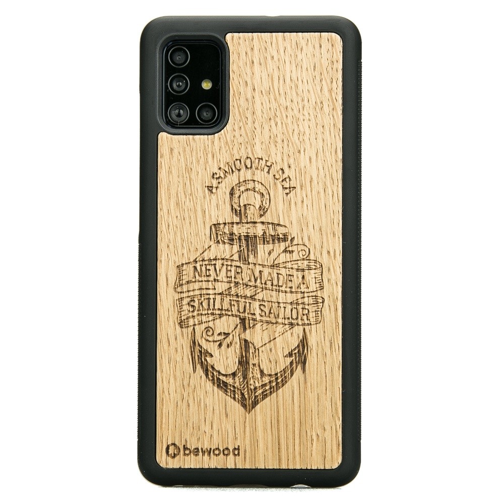 Samsung Galaxy A71 Sailor Oak Wood Case