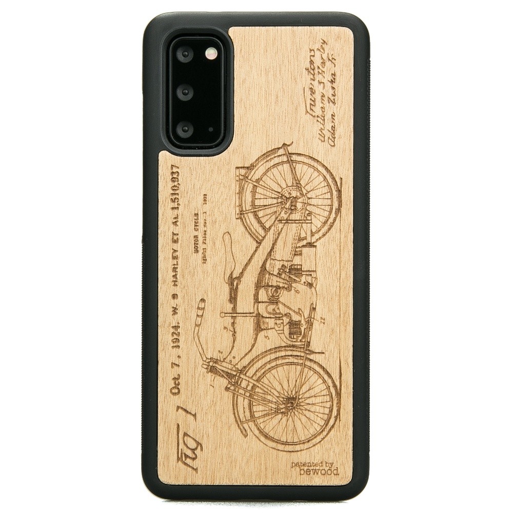 Drewniane Etui na Samsung Galaxy S20 HARLEY PATENT ANIEGRE