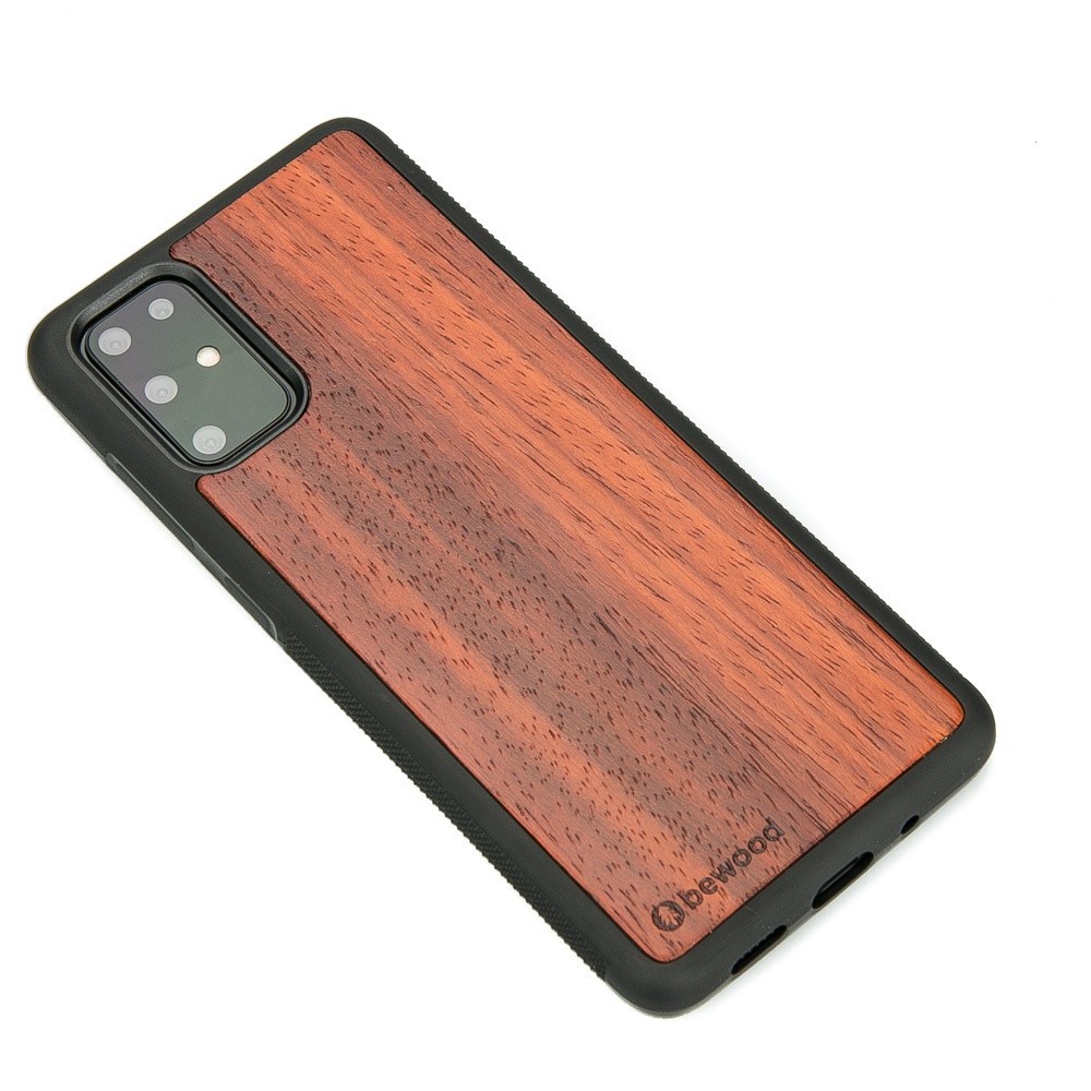 Samsung Galaxy S20 Plus Padouk Wood Case