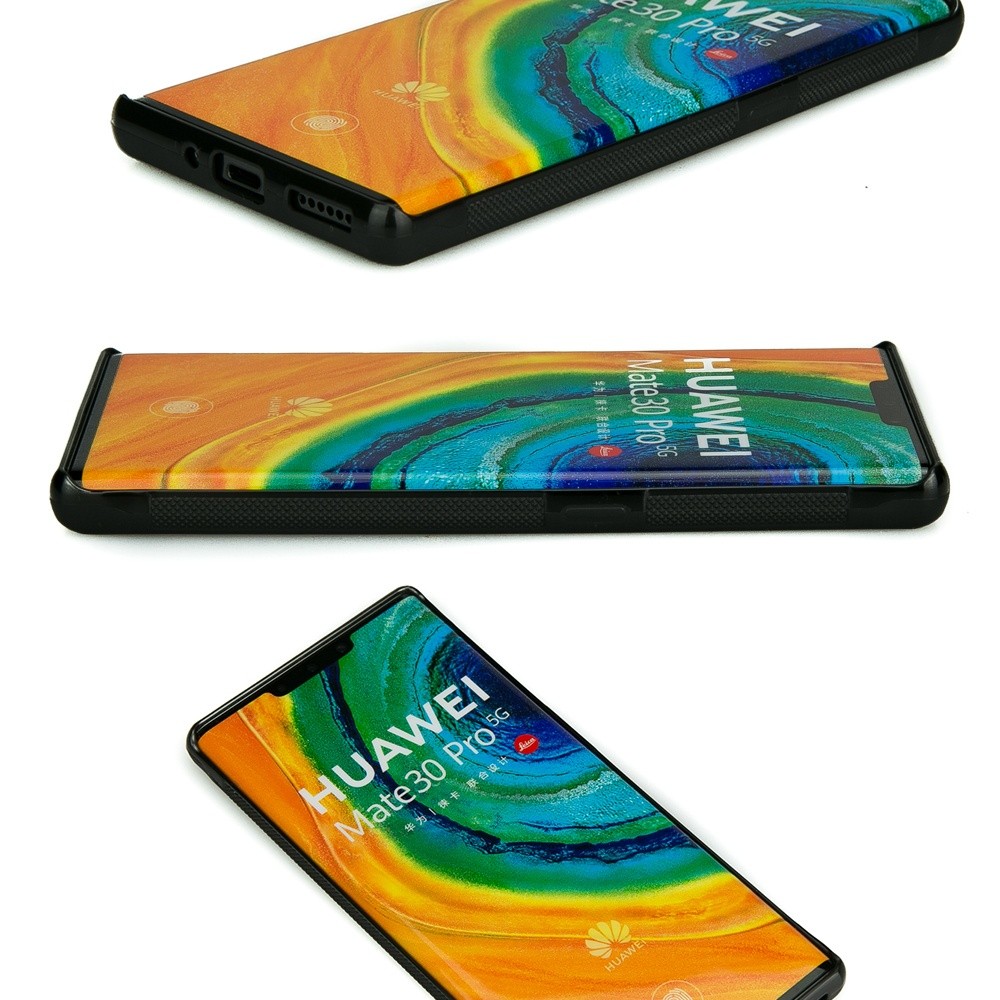 Drewniane Etui Huawei Mate 30 Pro NIEDŹWIEDŹ MERBAU