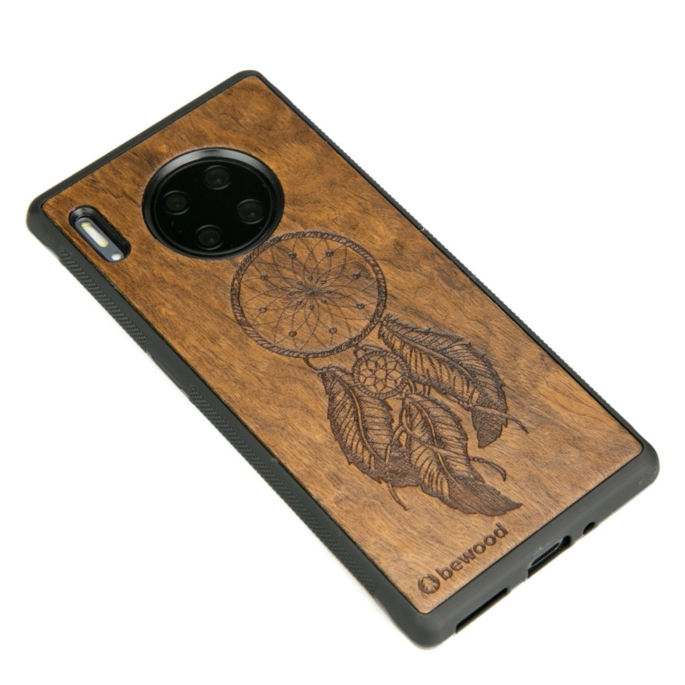 Huawei Mate 30 Pro Dreamcatcher Imbuia Wood Case