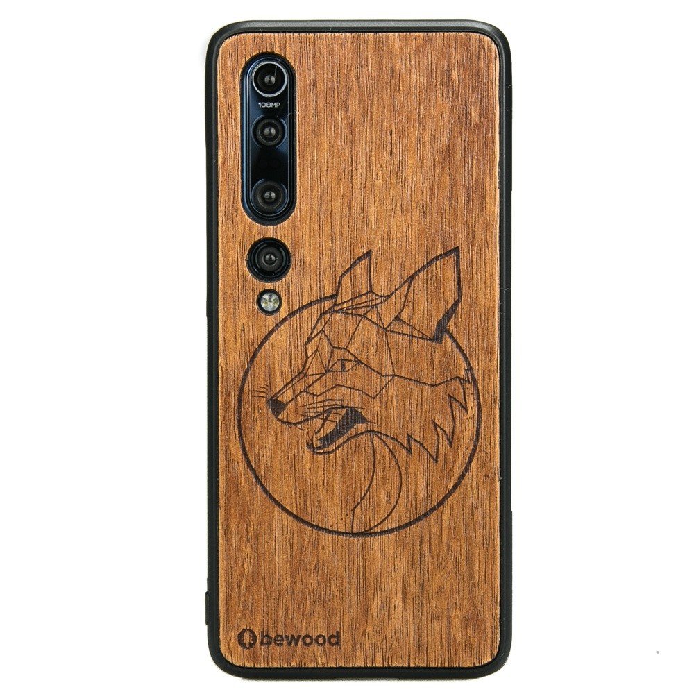 Xiaomi Mi 10 Fox Merbau Wood Case